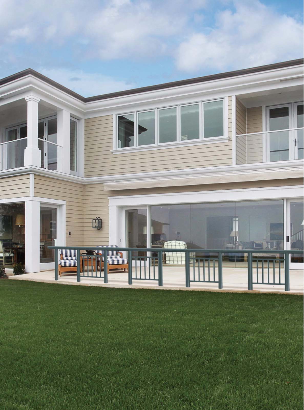 GM90 Series glass railing