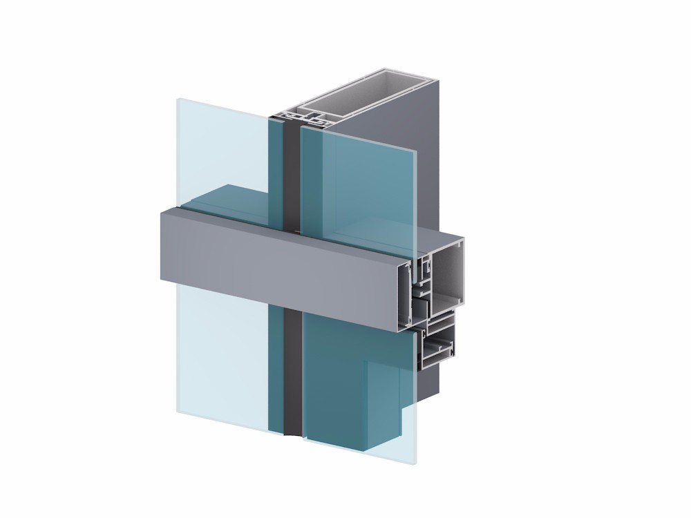 Semi-exposed Framing Glass Gurtain wall13
