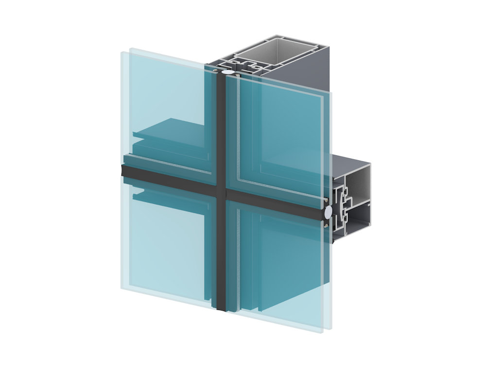 Hidden-frame curtain wall6
