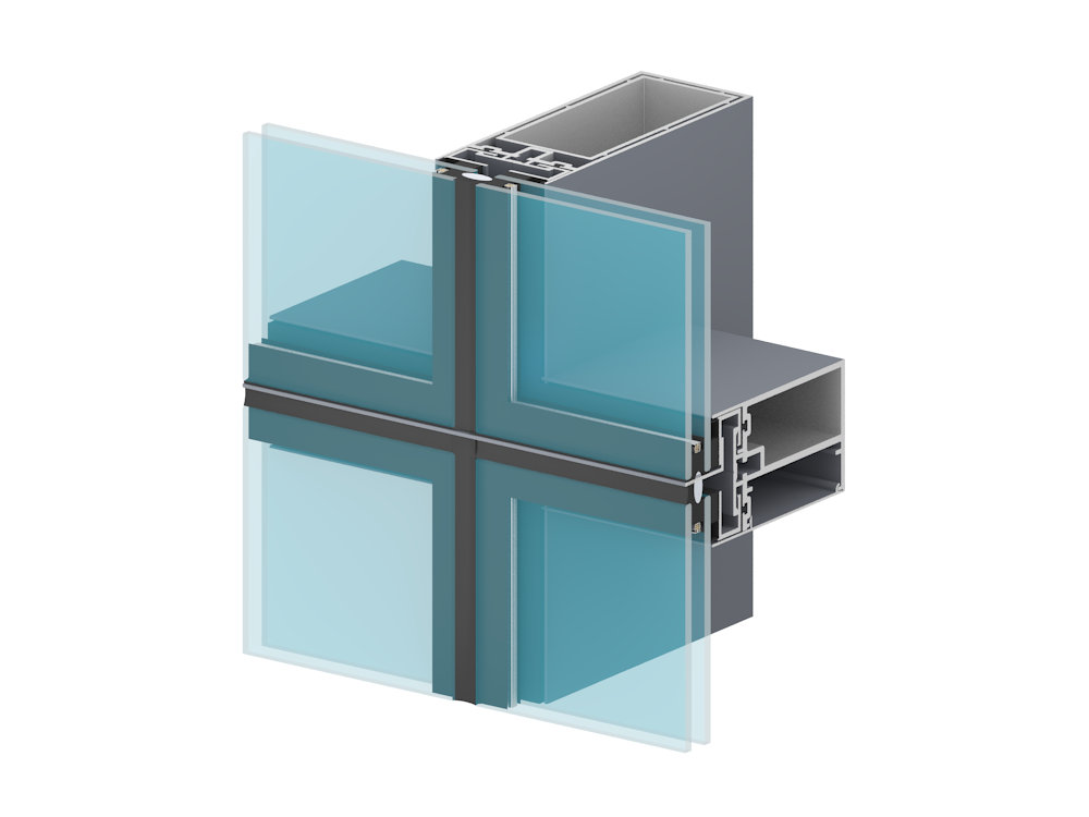 Hidden-frame curtain wall7