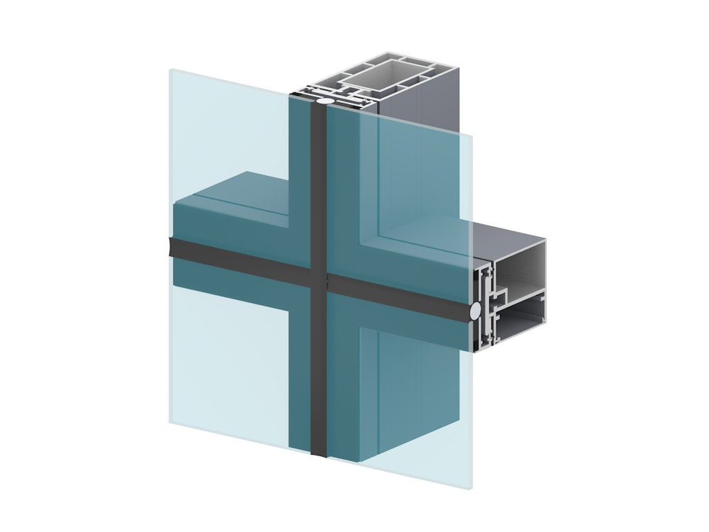 Hidden-frame curtain wall9