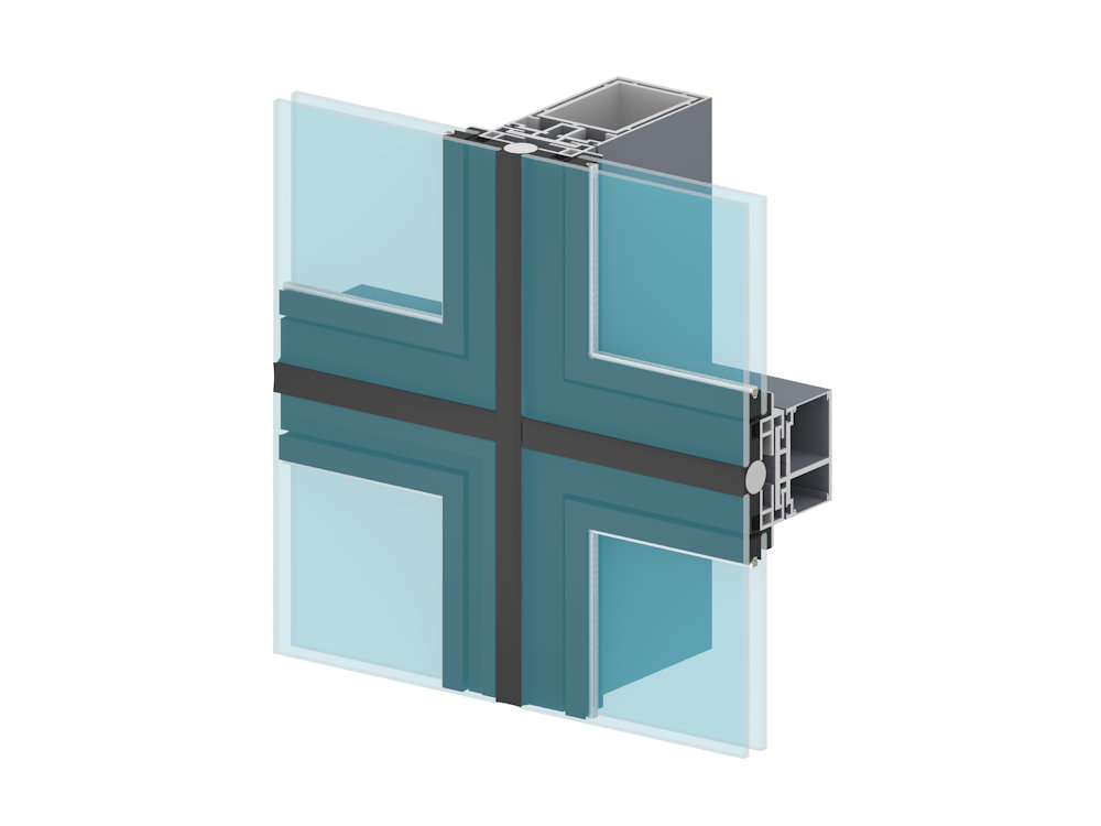 Hidden-frame curtain wall10