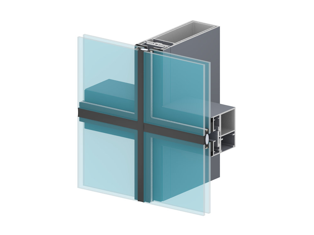 Hidden-frame curtain wall11