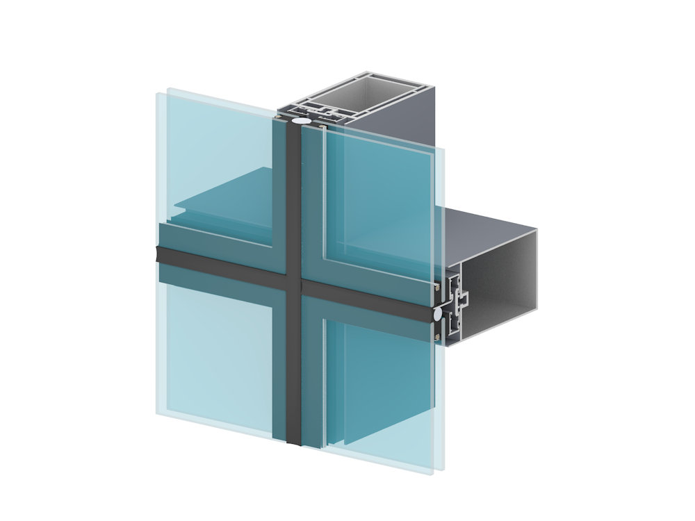 Hidden-frame curtain wall17