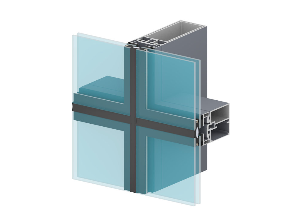 Hidden-frame curtain wall18