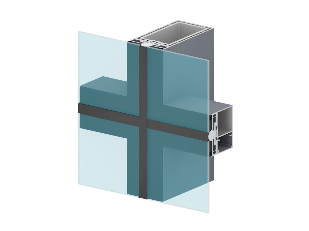 Hidden-frame curtain wall20