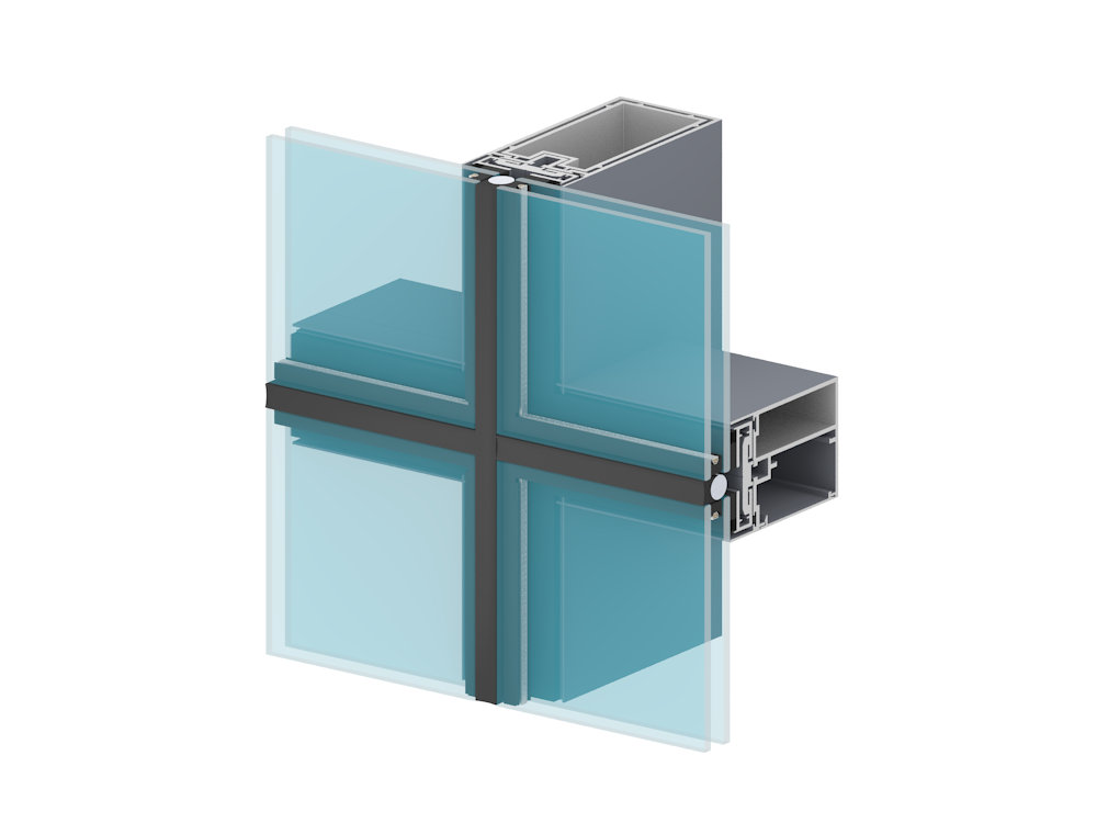 Hidden-frame curtain wall22
