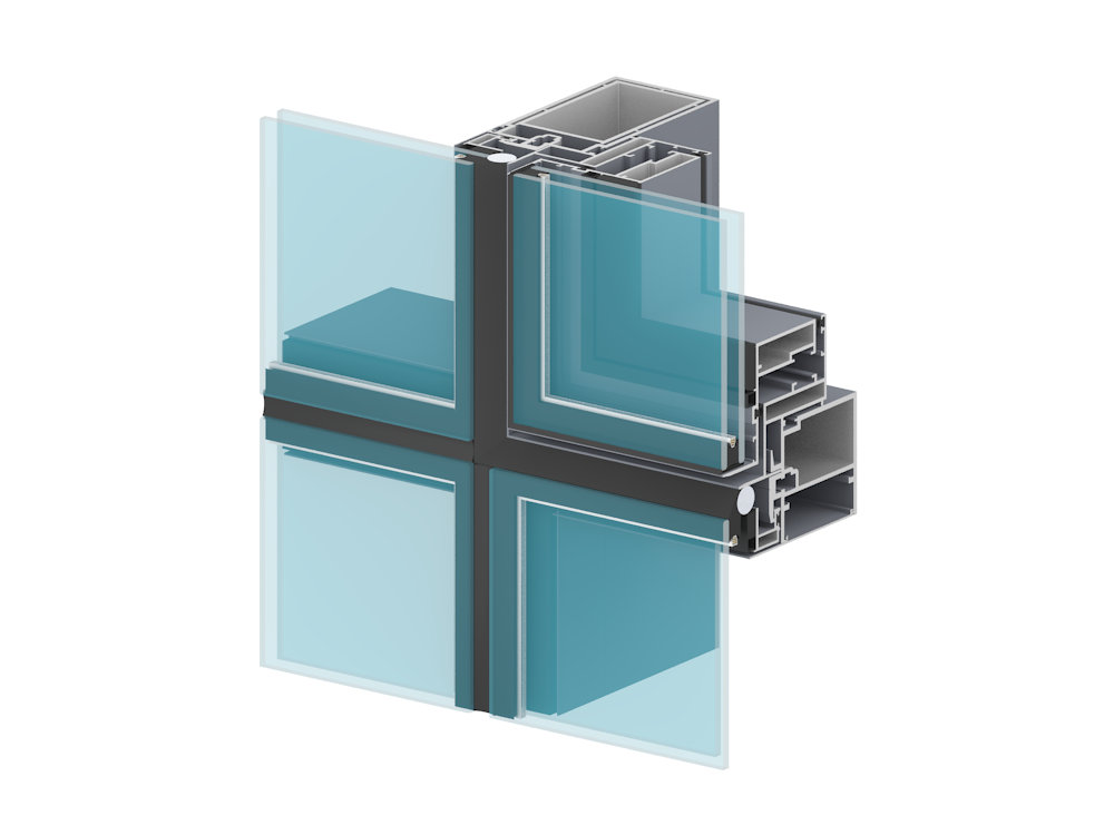 Hidden-frame curtain wall33