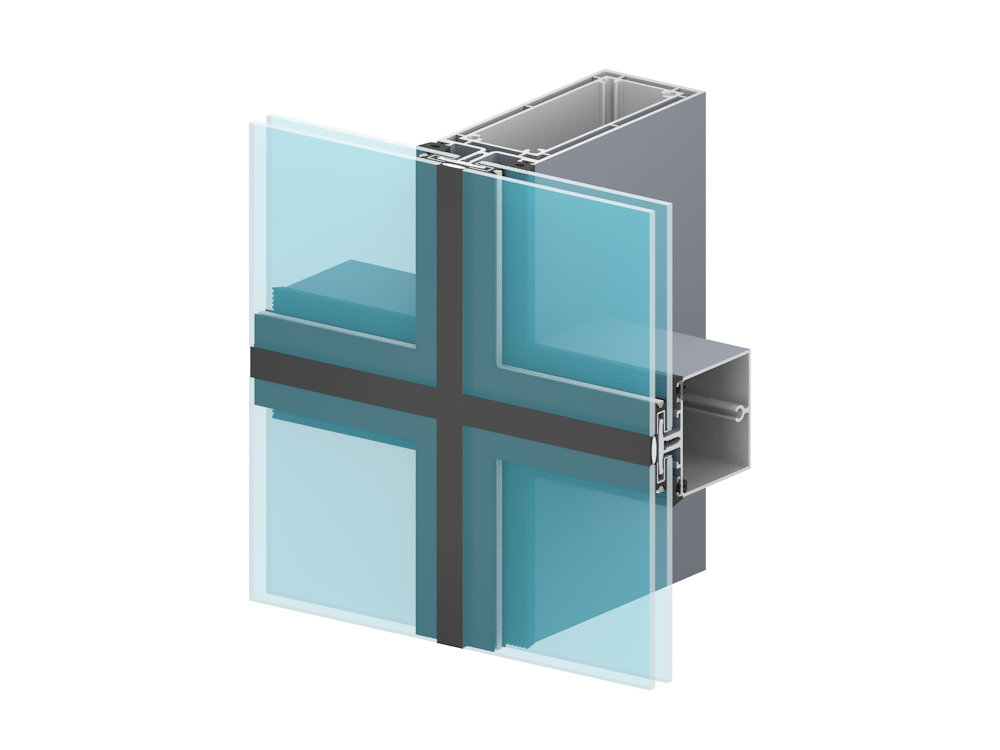 Hidden-frame curtain wall37