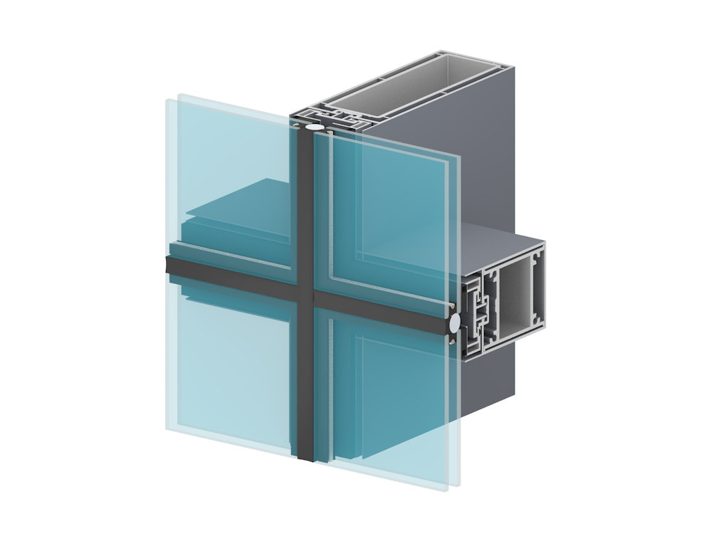 Hidden-frame curtain wall38