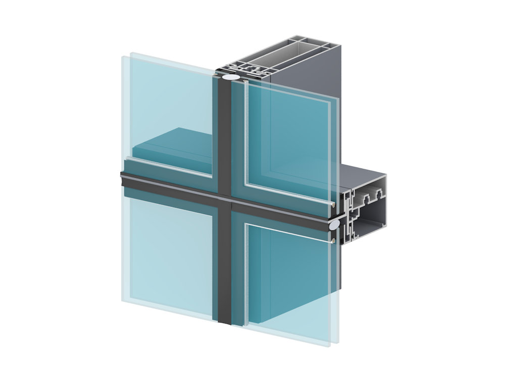 Hidden-frame curtain wall40